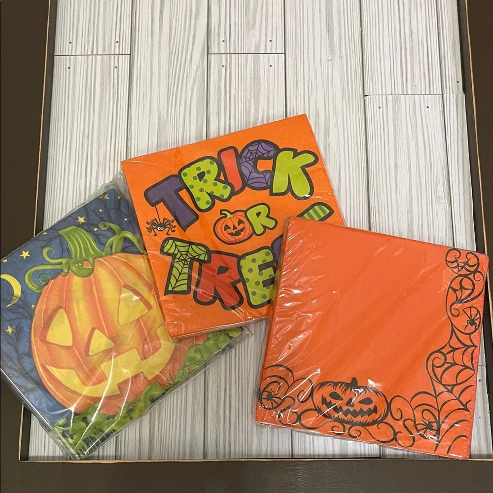 🔥 SALE Halloween Themed Napkins Set